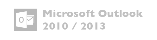 Microsoft Outlook versiones 2010, 2013